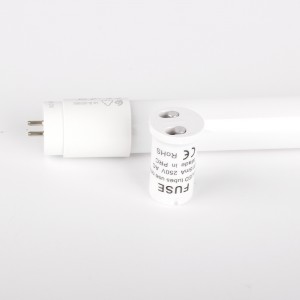 Tube LED T8 9W 600mm en verre 140 LM/W