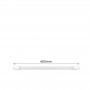 Tube LED T8 9W 600mm en verre 140 LM/W