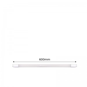 Tube LED T8 9W 600mm en verre 140 LM/W