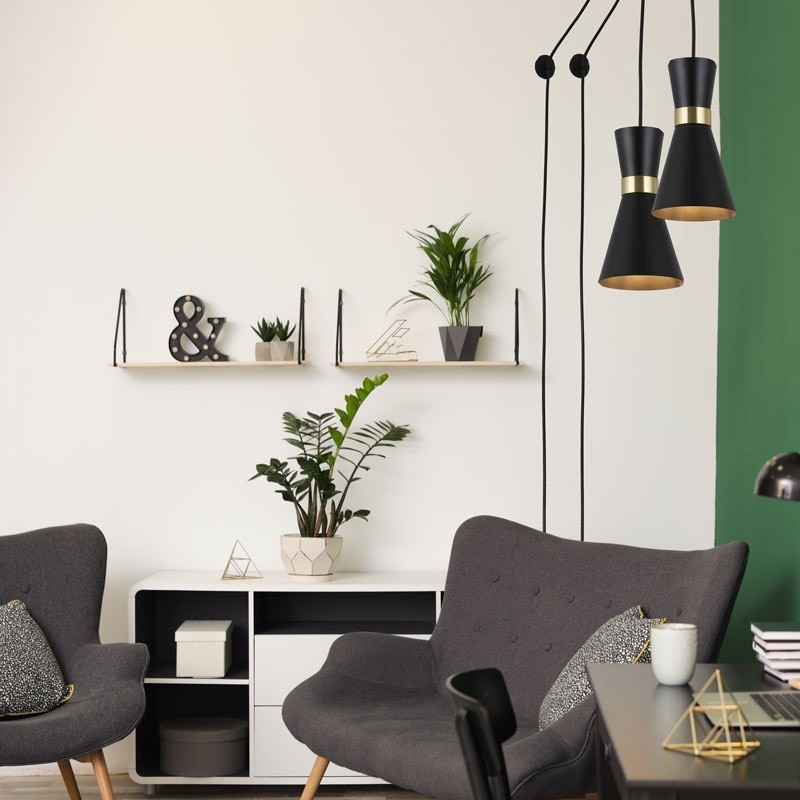 Lampe pendante avec prise "MIR" E27 Lampe pendante avec prise "MIR" E27