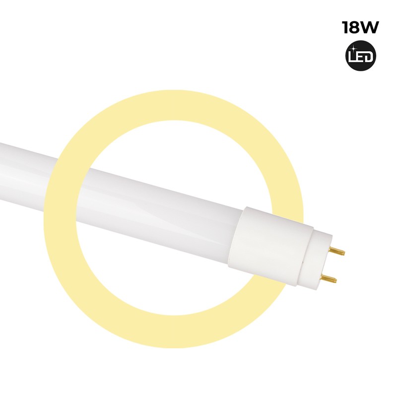 Tube LED T8 18W 1200mm en verre 140 LM/W