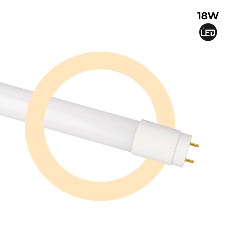 Tube Néon LED T8 120cm blanc froid 6000k 18W garantie 5 ans PRO