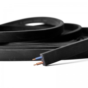 Acheter câble électrique 2x1.5MM noir pour guirlande sur mesure