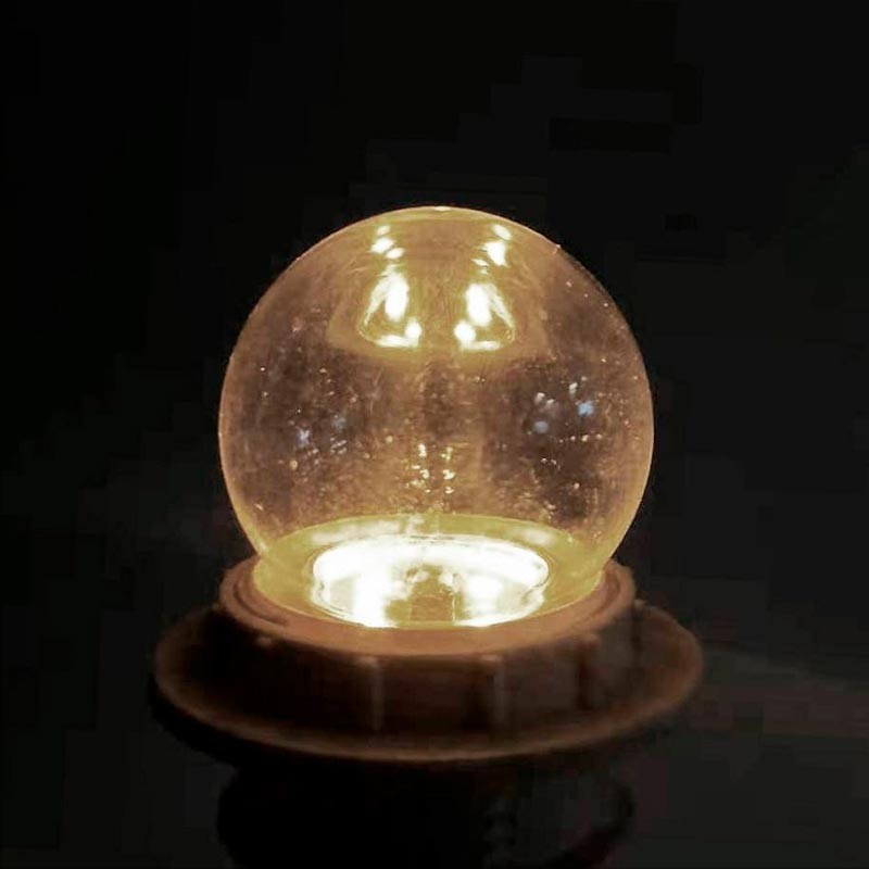 Ampoule LED E27 1W G45 transparente