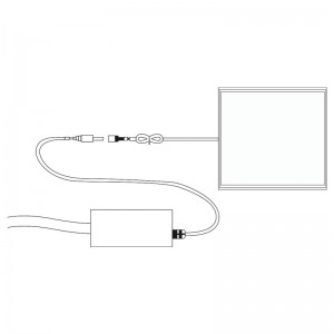 Pack 20 panneaux slim LED 60x60 44W UGR19 Philips Driver