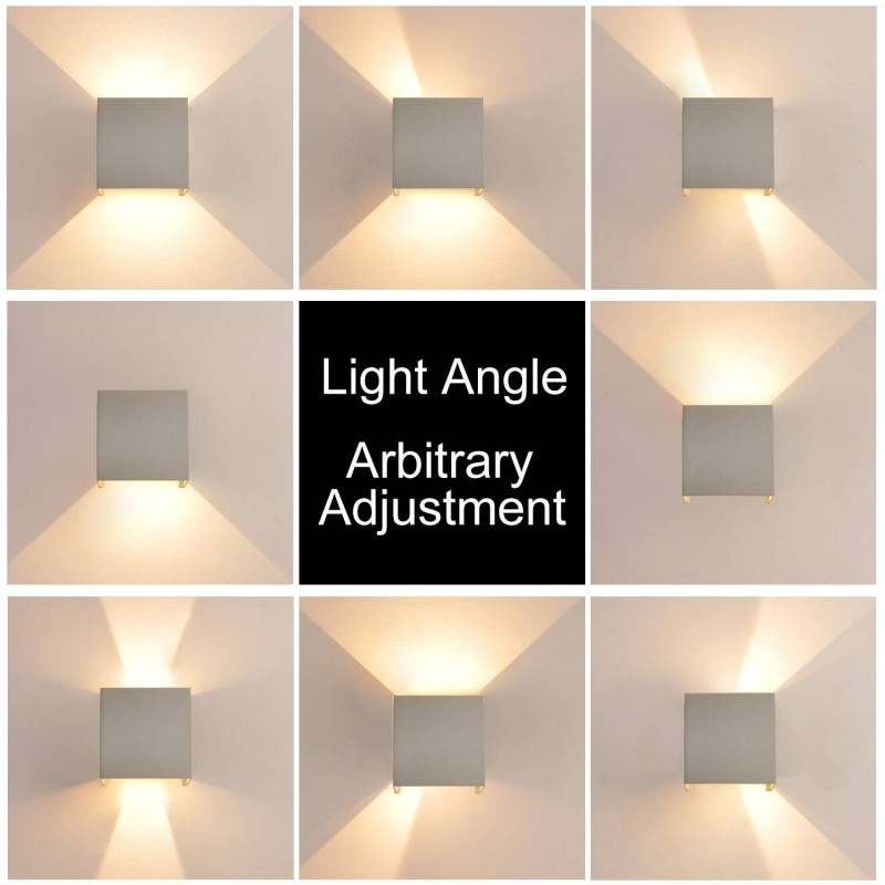 Applique murale LED "KURTIN" 6W angle d'ouverture réglable