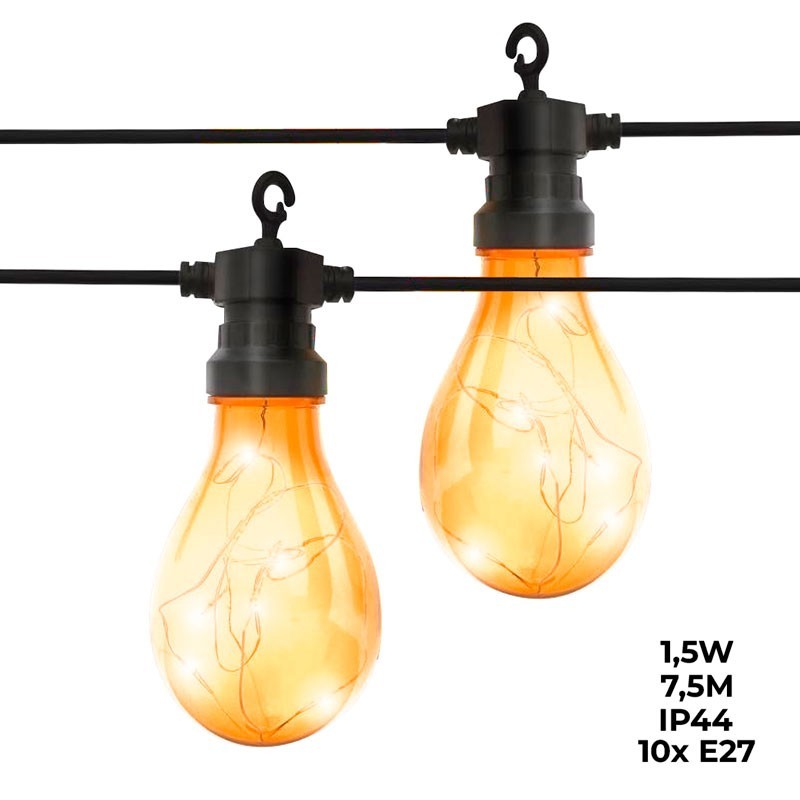 Guirlande lumineuse extérieure FAIRY - 7,5m IP44