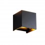 Lot de 4 appliques murales "KURTIN" 6W ouverture lumineuse réglable
