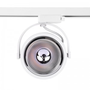 Projecteur LED pour rail monophasé AR111 GU10