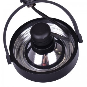 Pack projecteur de piste LED monophasé + ampoule LED AR111 GU10