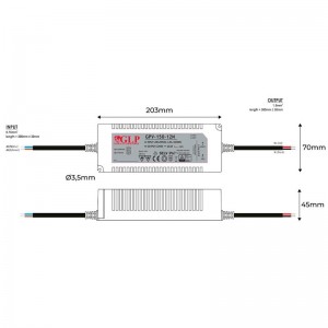 Alimentation LED 150W 12V - GPL