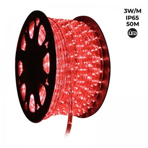 Tuyau led rouge