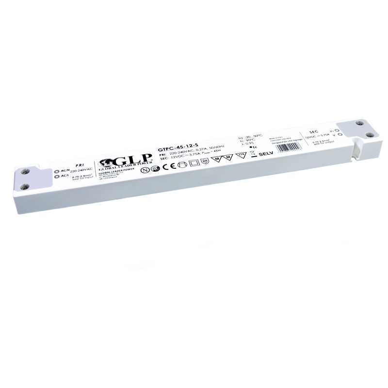 Alimentation slim 45W 12V - GLP