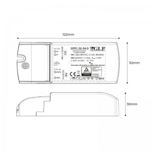 alimentation 25w dimmable