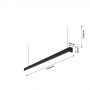 Linéaire LED CCT Tuneable 40W 120cm 3200lm