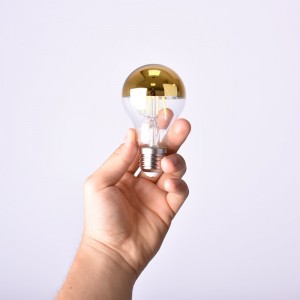 Ampoule globe LED à effet miroir E27 8W Cristalrecord