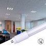 Tube LED T5 116cm verre opaque 16W
