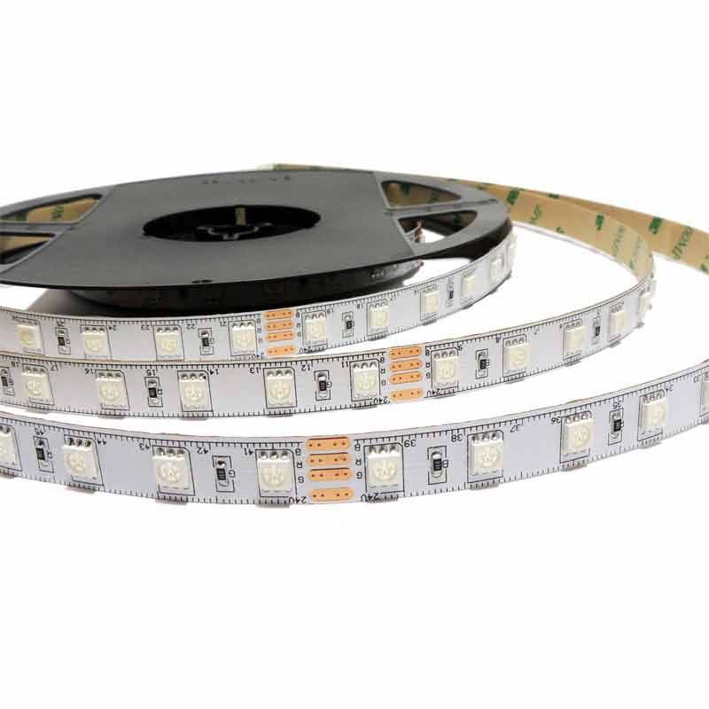 Ruban LED RGB 24V DC SMD 5050 72W IP20 5M