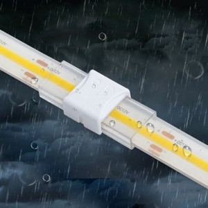 Connecteur Intermédiaire avec Câble pour Ruban LED IP68 12mm 2Pin •  IluminaShop France