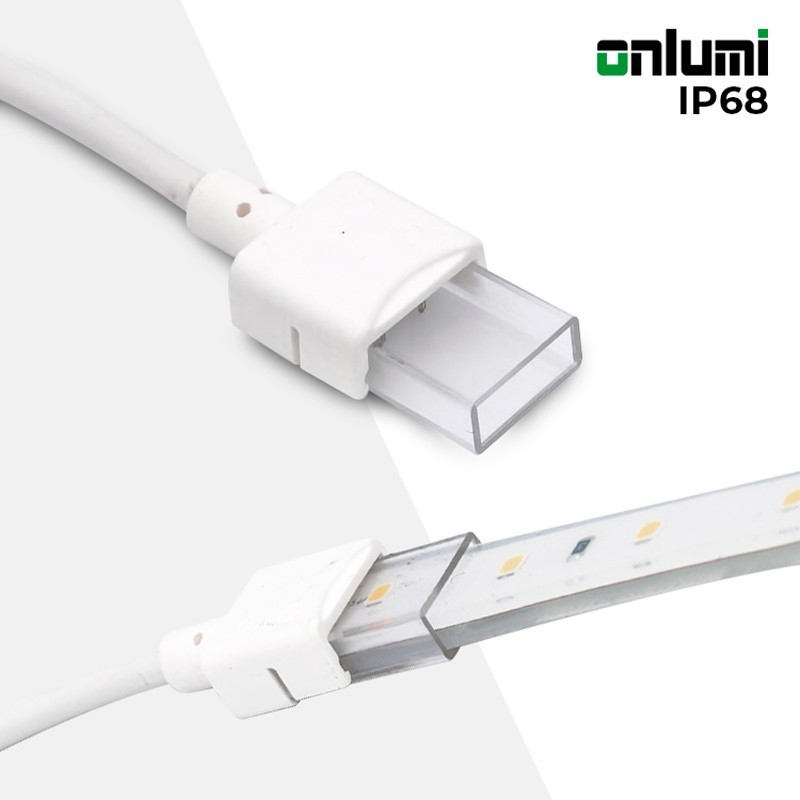 Rallonge étanche 2 Broches 22 AWG 10 M IP68 - Connecteurs Mâle/femelle Pour Bande LED Voiture, Bateau, Extérieur - 9