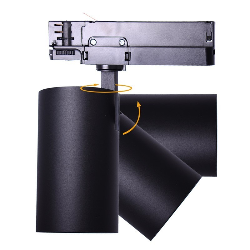 Triac triphasé 36W CCT Dimmable Spot de piste LED 36W CCT Triac Dimmable Triac triphasé 36W CCT Dimmable Spot de piste LED 36W CCT Triac Dimmable