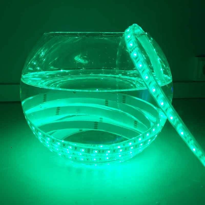 Ruban LED 5M, 24V-DC 72W RGB Plastifié IP67 Ruban LED 5M, 24V-DC 72W RGB Plastifié IP67