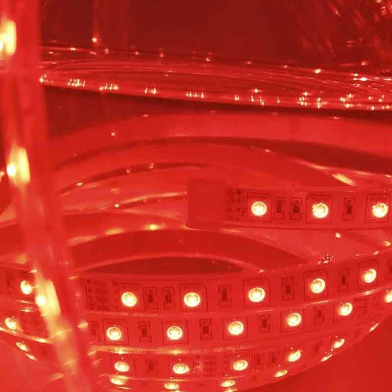 Ruban LED 5M, 24V-DC 72W RGB Plastifié IP67 Ruban LED 5M, 24V-DC 72W RGB Plastifié IP67