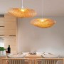 Lampe suspendue en bambou naturelle vimet lite