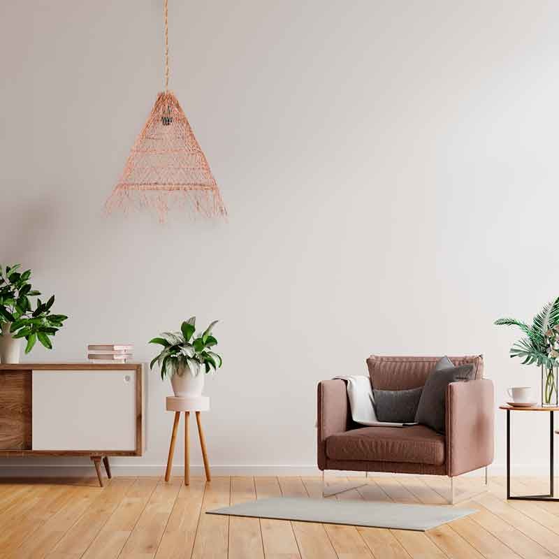 Lampe de plafond en osier  "Willow" Lampe de plafond en osier  "Willow"