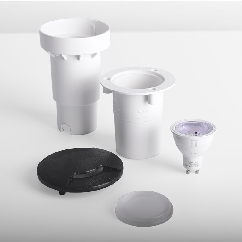 FUMAGALLI CECI 90 2L GU10 3.5W LED spot encastré pour installation au sol FUMAGALLI CECI 90 2L GU10 3.5W LED spot encastré pour installation au sol