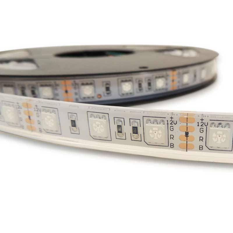 Ruban LED RGB 12V smd5050 72W IP67 5 m