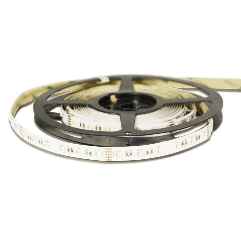 Ruban LED RGBWW 24V DC SMD 5050 96W IP20 5m