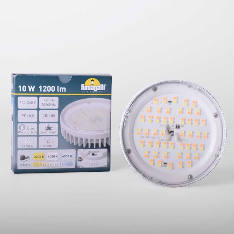 Borne routière FUMAGALLI ESTER avec douille GX53 10W 1200lm CCT Borne routière FUMAGALLI ESTER avec douille GX53 10W 1200lm CCT