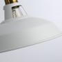 Lampe pendante industrielle rétro "MANACOR" avec dôme en métal