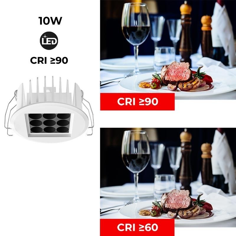 Downlight Led 10W 24º UGR18 Osram Chip Downlight Led 10W 24º UGR18 Osram Chip