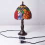 Lampe d'inspiration Tiffany avec câble de 1500mm
