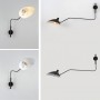 Lampe murale Inspiration Serge Mouille E27