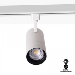 Spot LED monophasé CCT 25W COB angle réglable de 25-65º