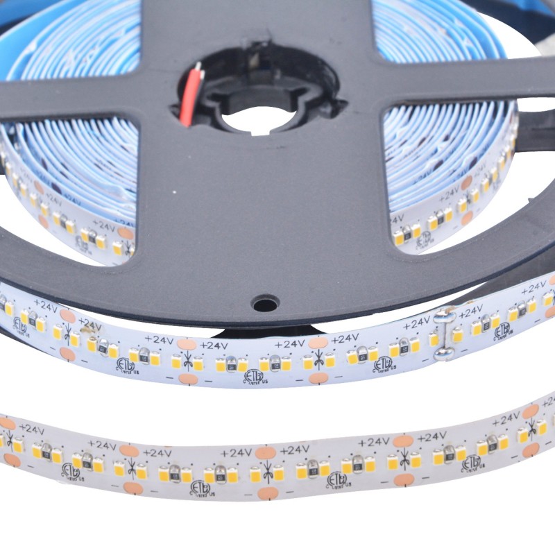 Ruban LED 24V 300 SMD2216 130W IP20 - CRI 92 - Haute luminosité 5m (BF, BN ou BC) Ruban LED 24V 300 SMD2216 130W IP20 - CRI 92 - Haute luminosité 5m (BF, BN ou BC)