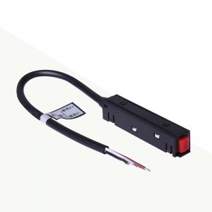 Connecteur de démarrage avec câble de 20 mm pour rail magnétique