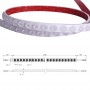 ruban LED flexible 24V 2700K - 5 mètres IP67