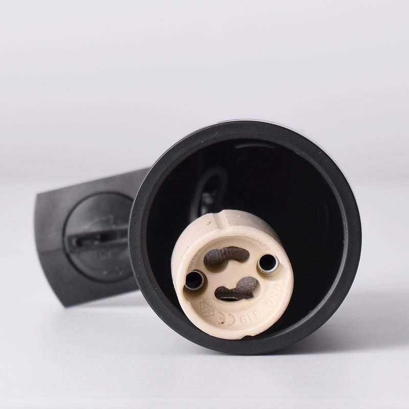 Spot sur rail monophasé avec douille GU10 Spot sur rail monophasé avec douille GU10