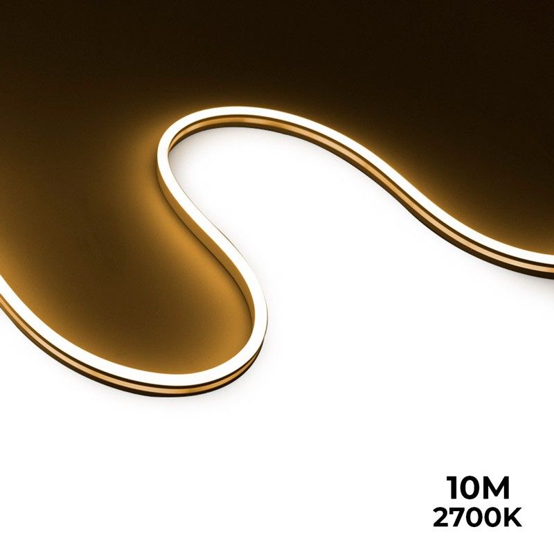 Néon LED flexible 11W/m 10 mètres 24V 10x18mm IP67 - Kit complet Néon LED flexible 11W/m 10 mètres 24V 10x18mm IP67 - Kit complet