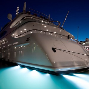 Lampe Submersible LED 400W 12V, imperméable, éclairage d'extérieur, pour  bateau de pêche, nuit, blanc chaud, vert, bleu