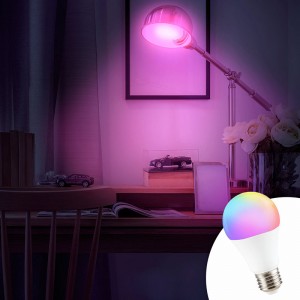 Ampoule LED RGBWW A60 E27 10W avec télécommande