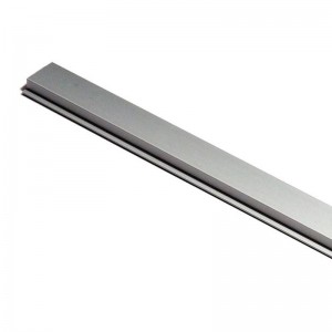 Profilé aluminium 23x8 mm à encastrer (2 m)