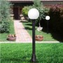 Lampadaire globe extérieur "Mizar G250" FUMAGALLI