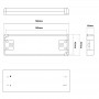 Alimentation 12V 60W IP20 ultra fine