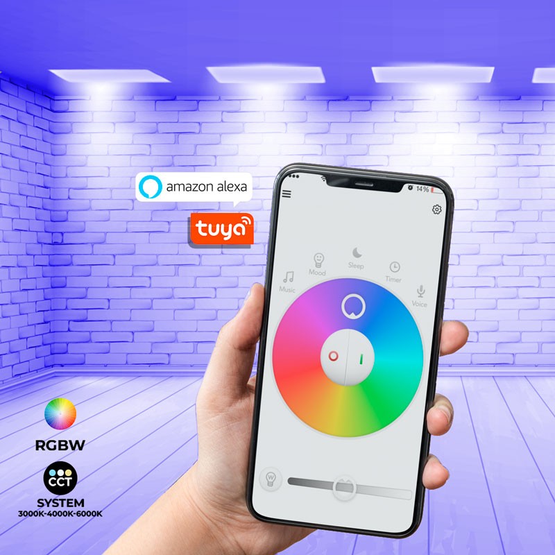 Panneau LED 40W WIFI Smart Panneau LED 40W WIFI Smart