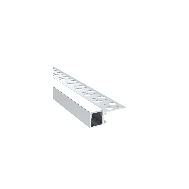 Profilé Aluminium large L40mm x h20mm pour Ruban LED 2m